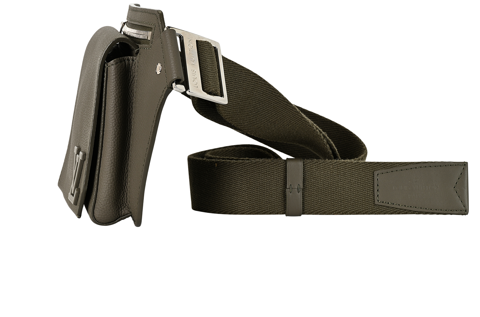 Areogram Take Off Bag, &pound;1,100, Handbags, Khaki, Leather, Bottom view